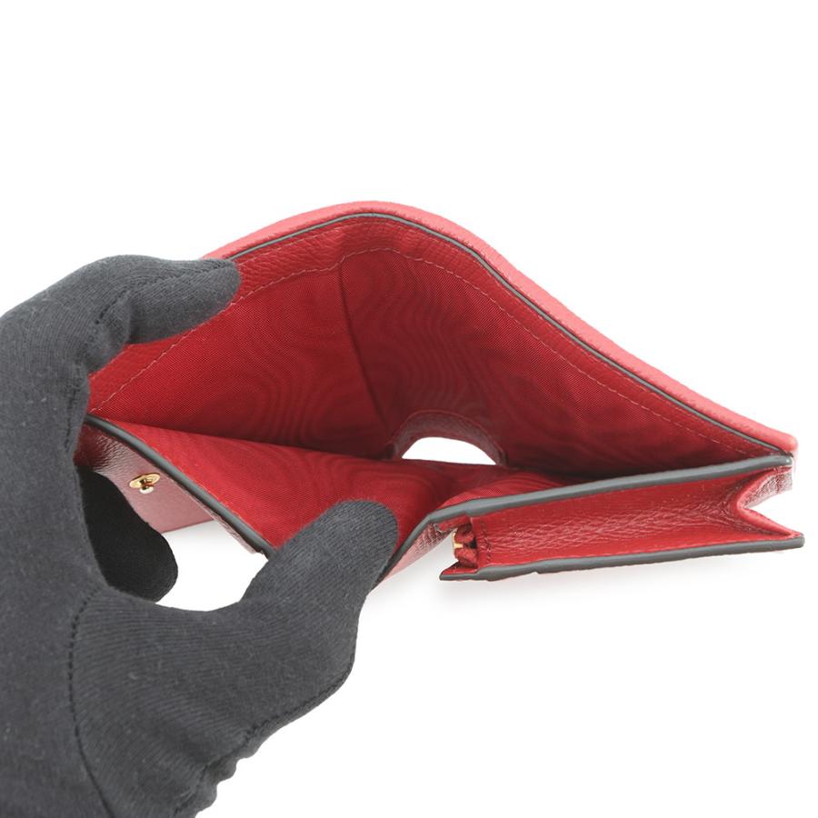 ICチップ【極美品】ヴァレンティノ Vロゴ コンパクトウォレット 二つ折り財布 ICチップ【極美品】ヴァレンティノ Vロゴ コンパクトウォレット 二