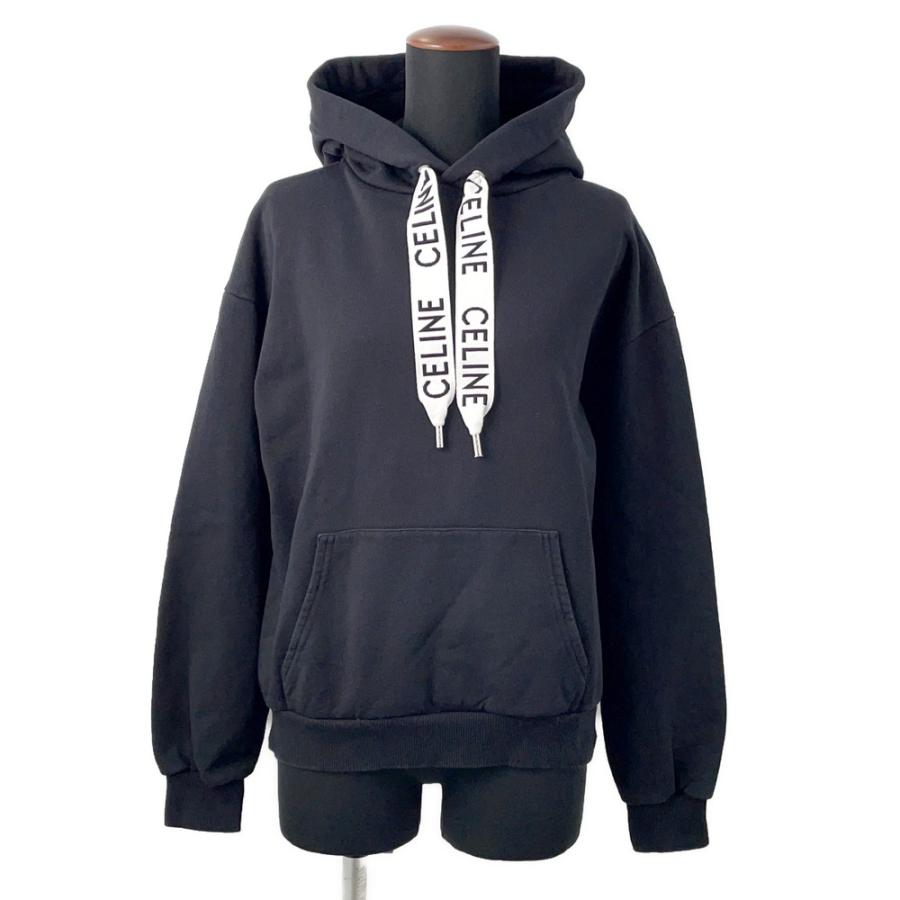 セリーヌ パーカー ルーズ フーディー コットン メンズサイズXS