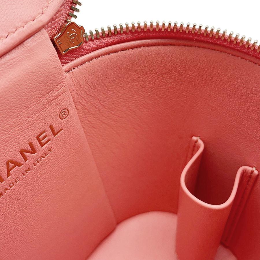 シャネル チェーンショルダーバッグ ココマーク マトラッセ トップハンドル バニティ CHANEL 【安心保証】_10