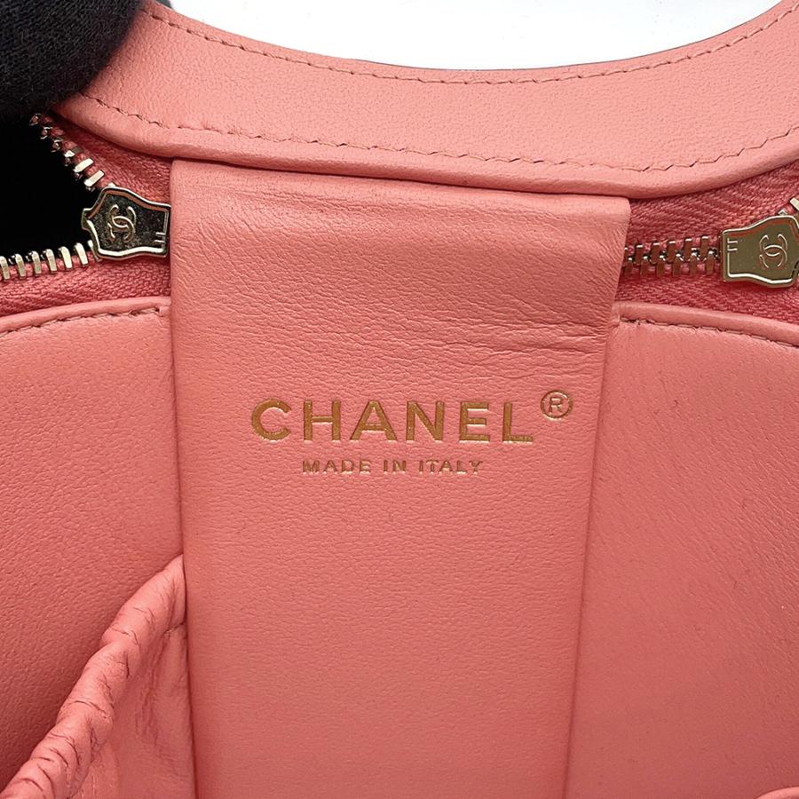 シャネル チェーンショルダーバッグ ココマーク マトラッセ トップハンドル バニティ CHANEL 【安心保証】_12