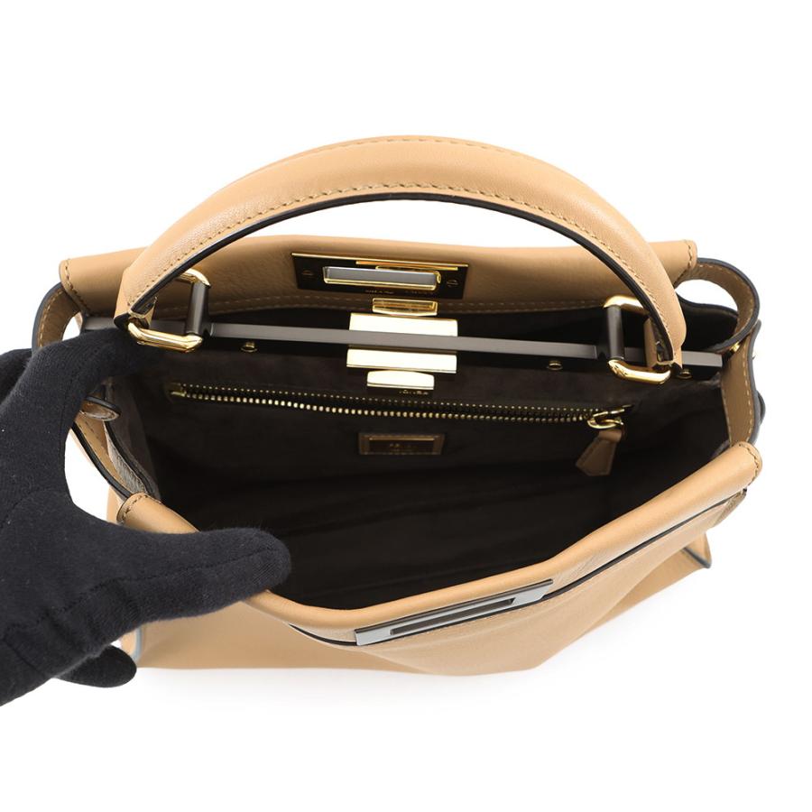 フェンディ ハンドバッグ ピーカブー レギュラー レザー 8BN290 FENDI 2way ショルダー 【安心保証】_5