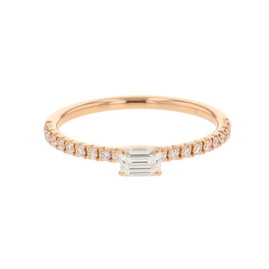 断捨離中　カルティエ　リング カルティエ リング エタンセル ドゥ ダイヤモンド 中石0.16ct/22P 計