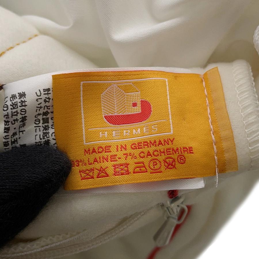 エルメス クッション カバン 刺繍 ウール カシミヤ HERMES インテリアの画像