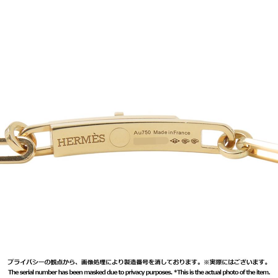 HERMES チョーカー ブレスレット エルメス ブレスレット ケリー チェーン ダブル チョーカー