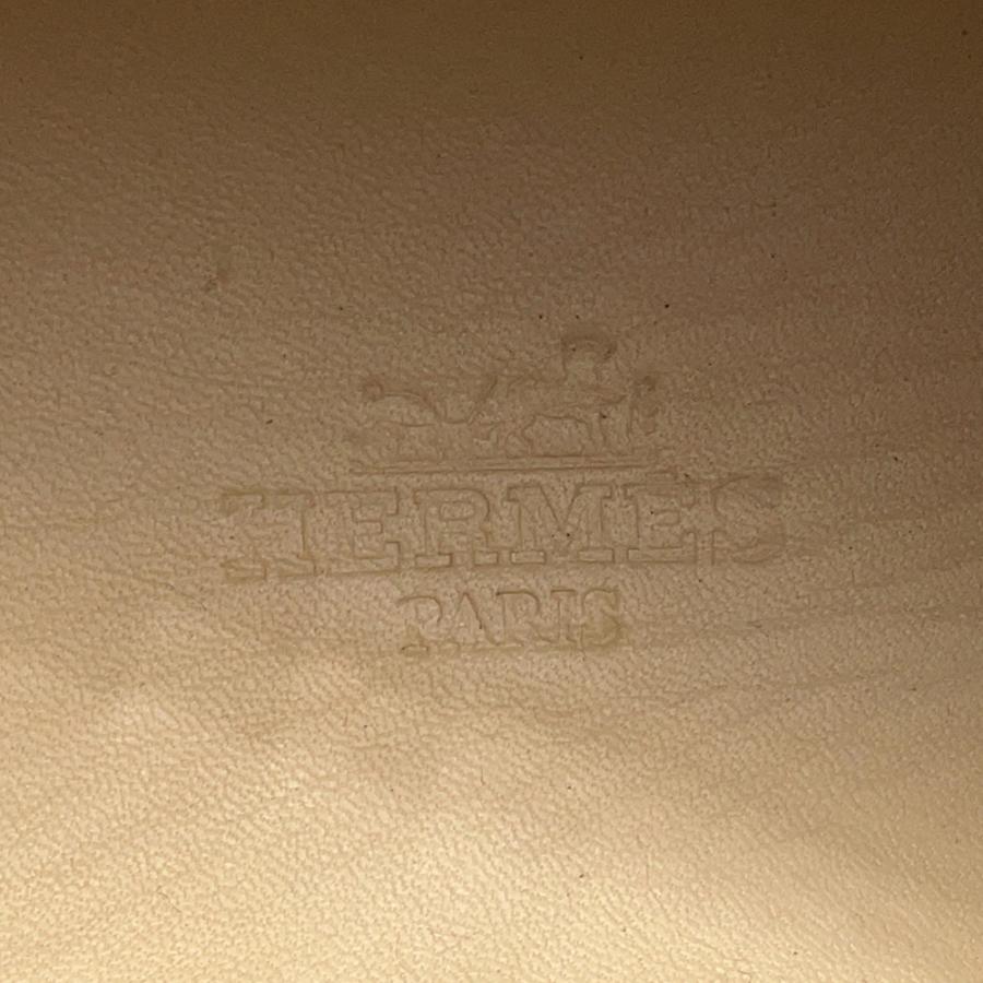 エルメス ブーツ サイドゴア パンチング レザー メンズサイズ43 HERMES