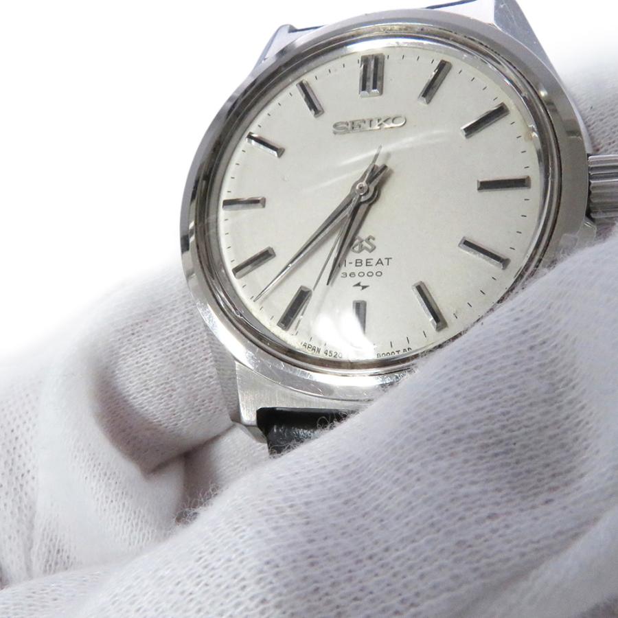 セイコー グランドセイコー ハイビート SEIKO 腕時計 白文字盤 【安心