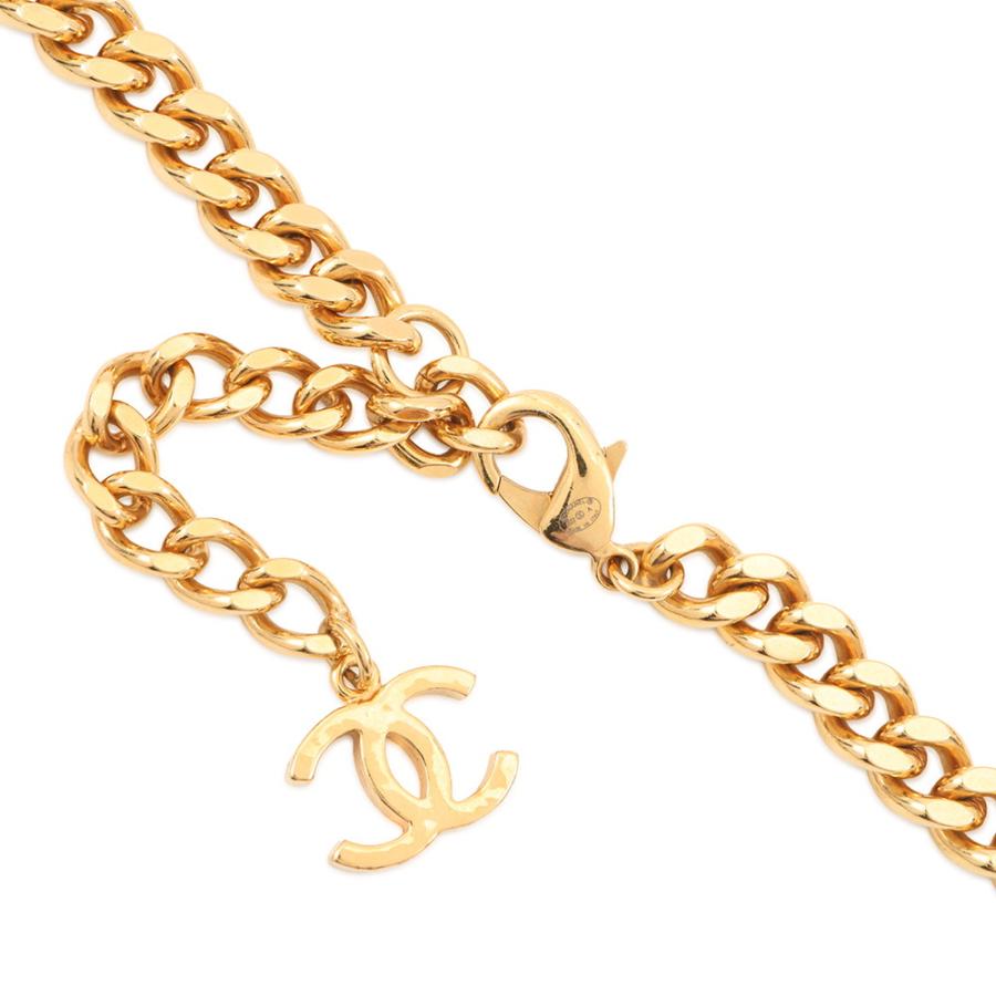 シャネル ネックレス RUE CAMBON ロゴ B22A AB8651 CHANEL アクセサリー 【安心保証】の画像