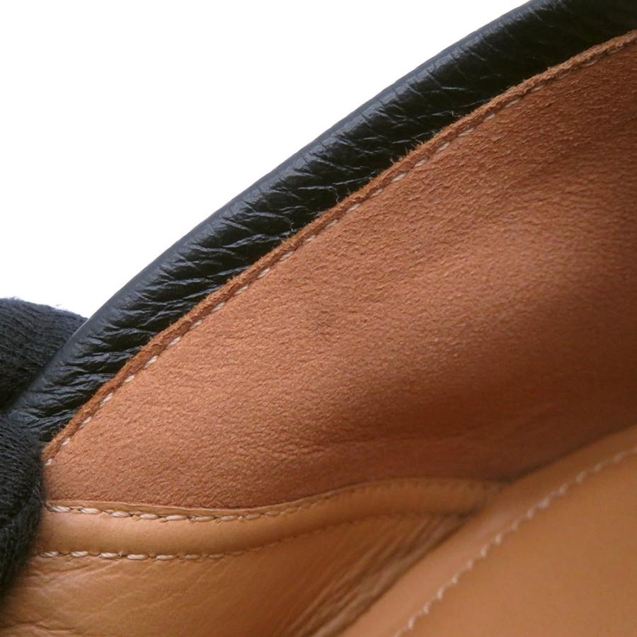 ルイヴィトン ローファー レザー LVロゴ モカシン メンズサイズ9 LOUIS