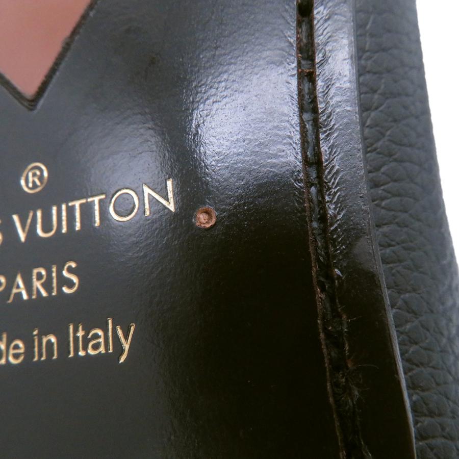 ルイヴィトン ローファー レザー LVロゴ モカシン メンズサイズ9 LOUIS