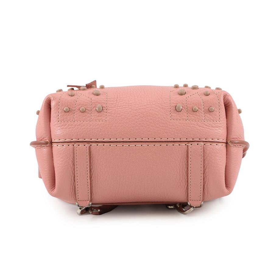 美品☆　TOD'S　3way　ウェーブ　スタッズ　リュック　ショルダーバッグ トッズ リュックサック ウェーブ バックパック レザー TOD'S 3way