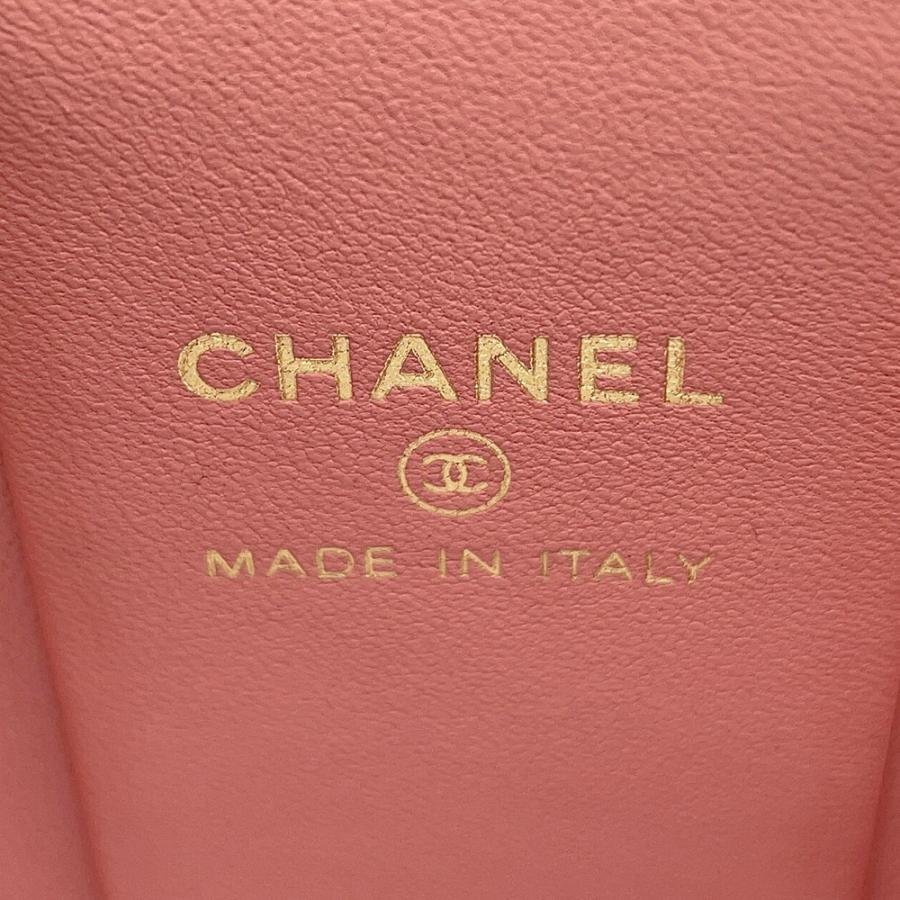 シャネル チェーンショルダーバッグ ココマーク マトラッセ トップハンドル バニティ CHANEL 【安心保証】_12