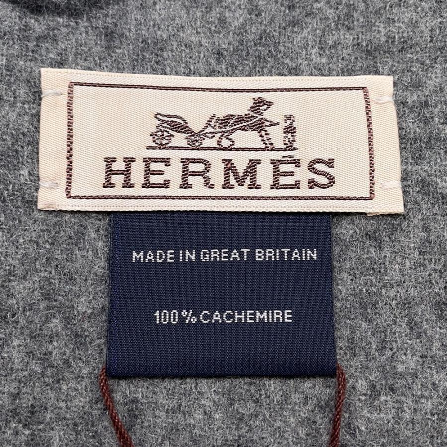 エルメス マフラー テット・ア・テット・エケストル カシミヤ HERMES