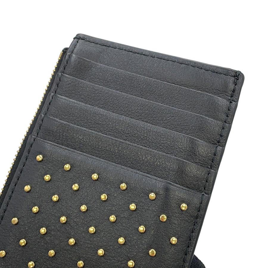 【新品・未使用】PRADA プラダ スタッズ レザー フラグメントケース プラダ コインケース スタッズ フラグメントケース レザー 1MC086