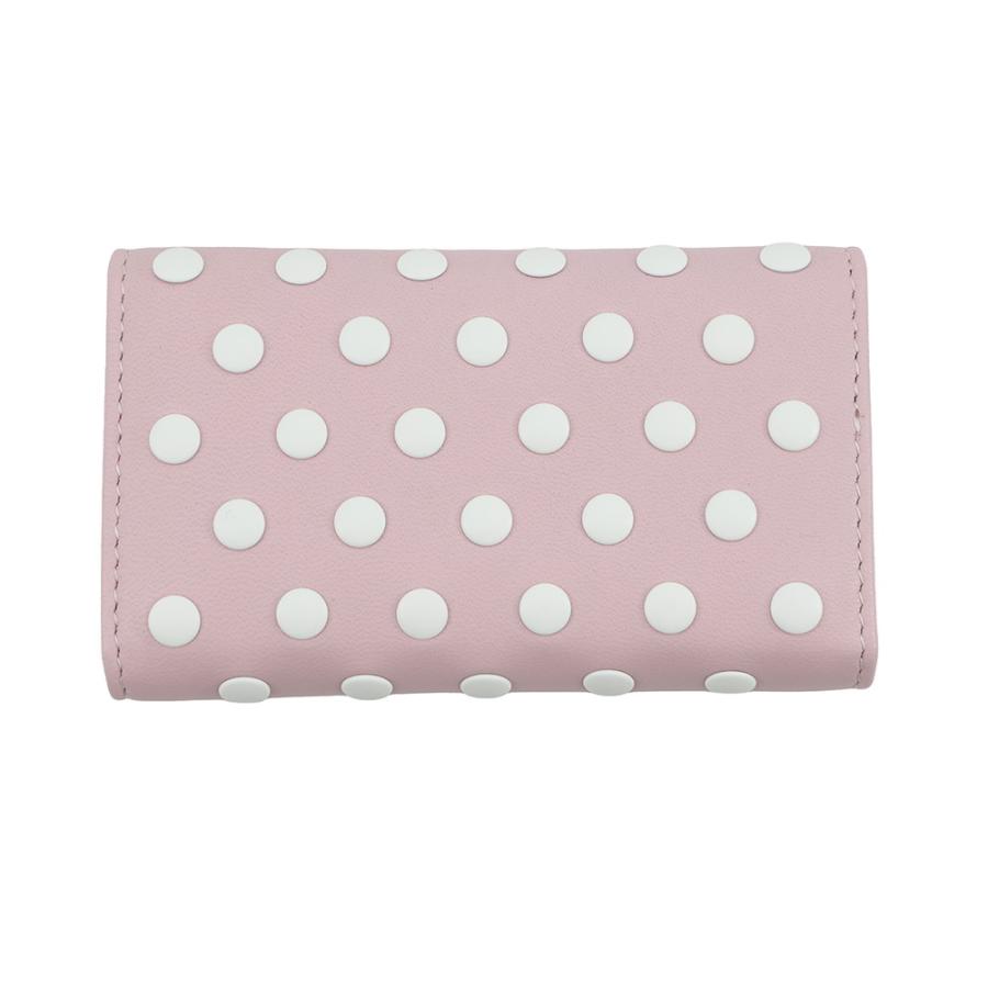 ミュウミュウ キーケース ドット柄 カーフレザー 5PG222 MIUMIIU