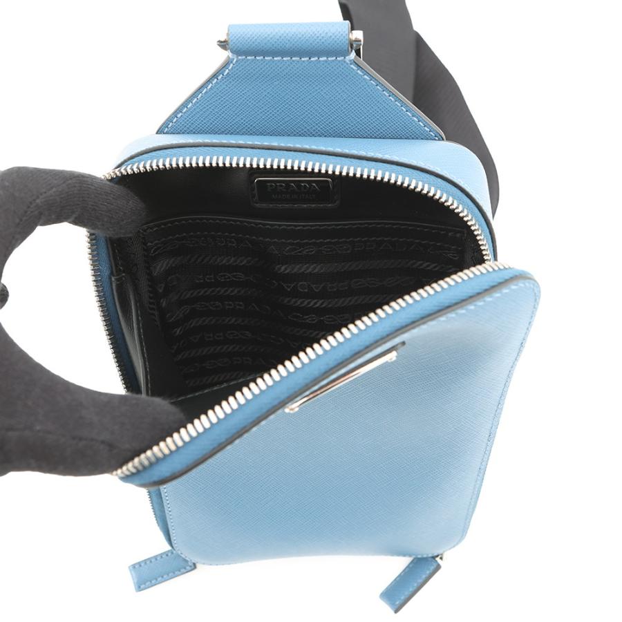 PRADA プラダ ウエストバッグ 2VZ106 サフィアーノレザー F0154 プラダ ボディバッグ トライアングルロゴ ブリック サフィアーノレザー