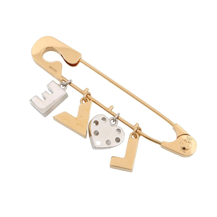 ルイヴィトン ブローチ LOVE 安全ピンモチーフ M67035 LOUIS VUITTON
