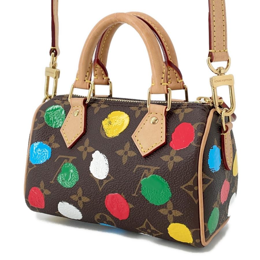 ルイヴィトン ハンドバッグ モノグラム/ペインティッド ドット LV X YK