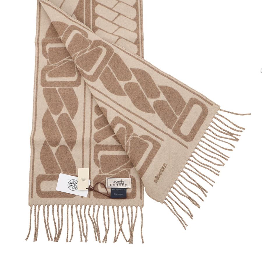 エルメス マフラー クリック・セ・ヌエ カシミヤ HERMES メンズ ストールの画像
