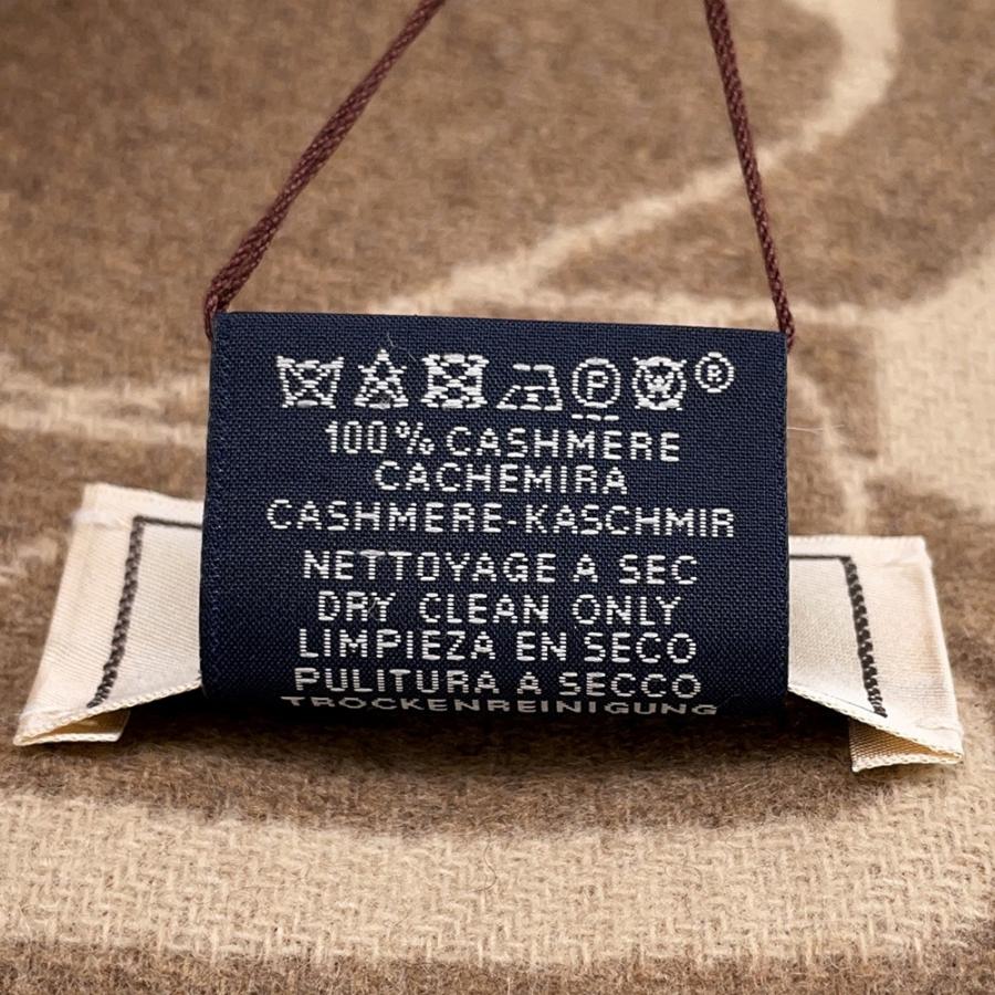 エルメス マフラー クリック・セ・ヌエ カシミヤ HERMES メンズ ストールの画像