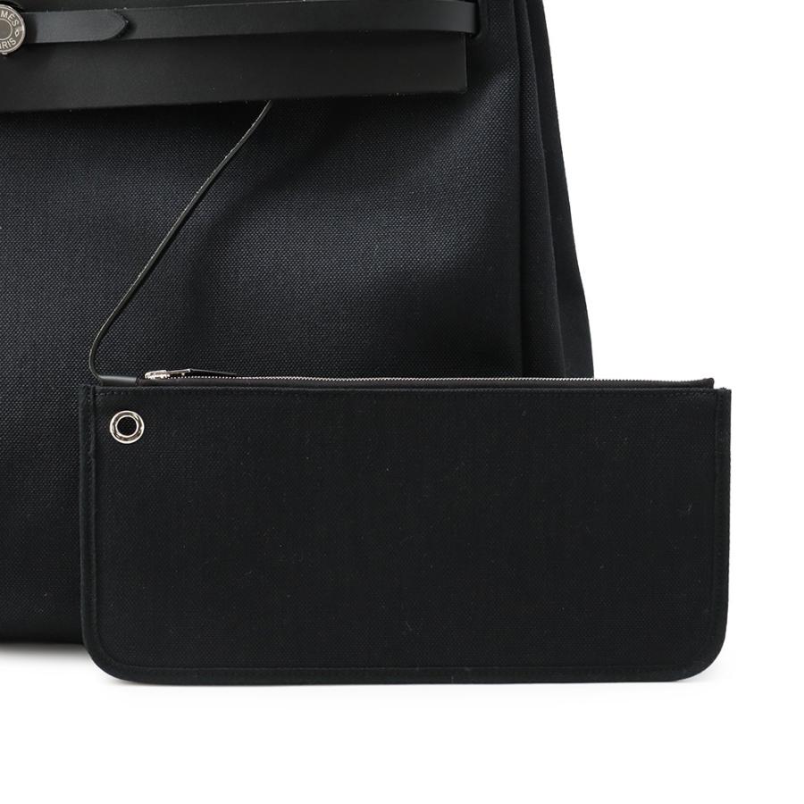 エルメス ショルダーバッグ エールバッグジップGM ブラック/シルバー