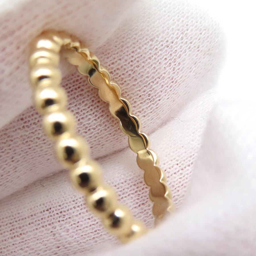 ヴァンクリーフ&アーペル リング ペルレ ゴールドパール ミディアム