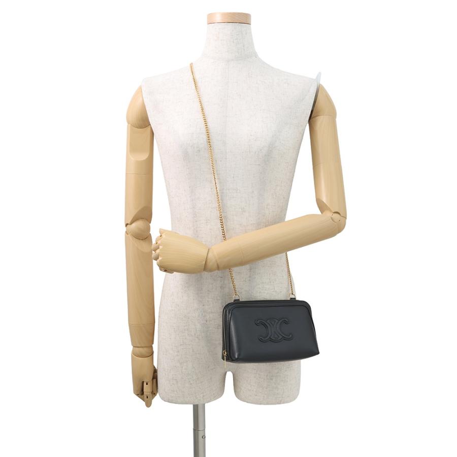 Celine チェーン付きクラッチ キュイル トリオンフ 自分へのご褒美に！CELINEのチェーン付きクラッチ キュイル トリオンフ