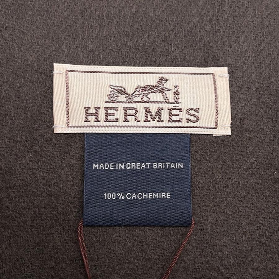 エルメス マフラーレクトヴェルソ リバーシブル エトゥープ / ブルー・アルドワーズ カシミヤ HERMES ストール メンズ HERMES - HERMES エルメス マフラー レクトヴェルソの通販 by RECLO