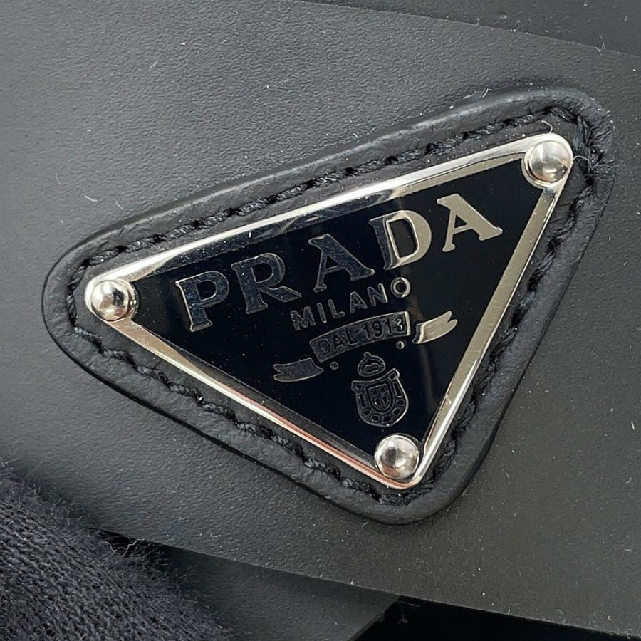 プラダ サンダル モノリス ラバー レディースサイズ38 1X382N PRADA 靴