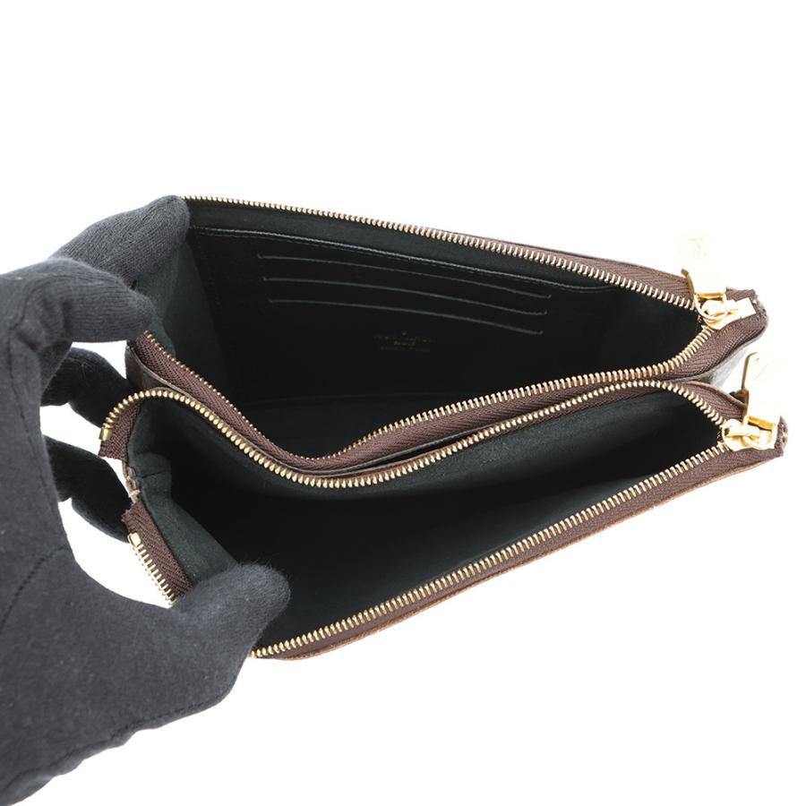 ルイヴィトン ショルダーバッグ モノグラム・ジャイアントリバース ポシェット・ドゥーブル ジップ M69203 LOUIS VUITTON クラッチ 【安心保証】_4