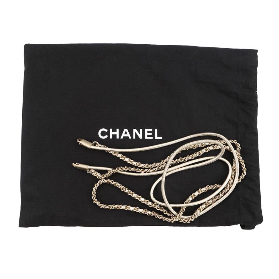 シャネル ハンドバッグ CHANEL 22 ミニ ココマーク メタリックカーフレザー AS3980 CHANEL 2wayの画像