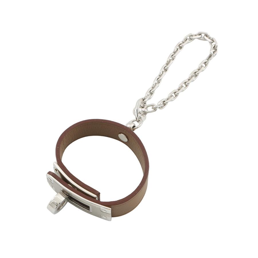 エルメス グローブホルダー ケリー エトゥープ/シルバー金具 スイフト