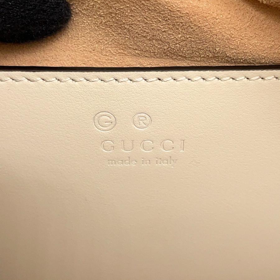 グッチ ショルダーバッグ GGマーモント キルティング スモール レザー