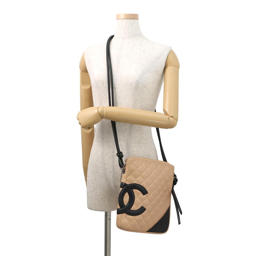 シャネル ショルダーバッグ カンボンライン ミディアム ココマーク A25178 CHANEL バッグ 黒 【安心保証】の画像