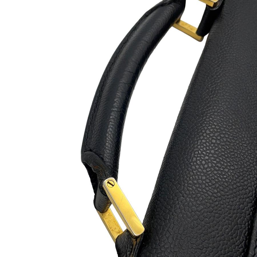 シャネル ビジネスバッグ キャビアスキン CHANEL バッグ ブリーフ