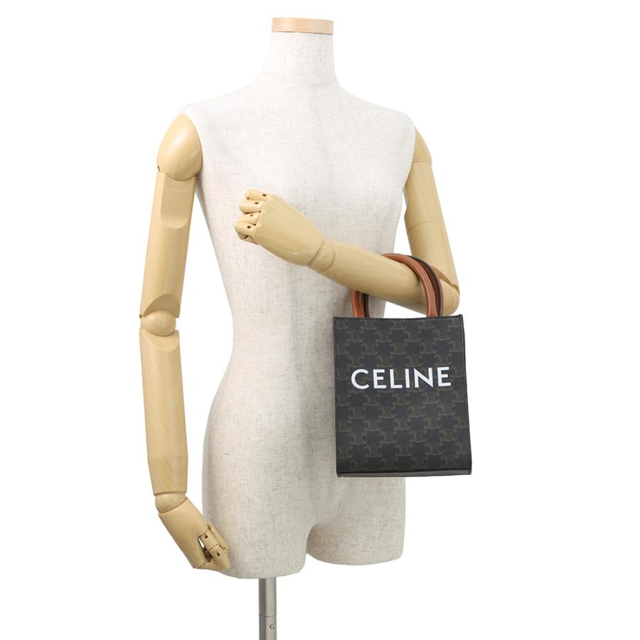 セリーヌ ハンドバッグ トリオンフ ミニ バーティカル カバ 194372 CELINE 2way 【安心保証】