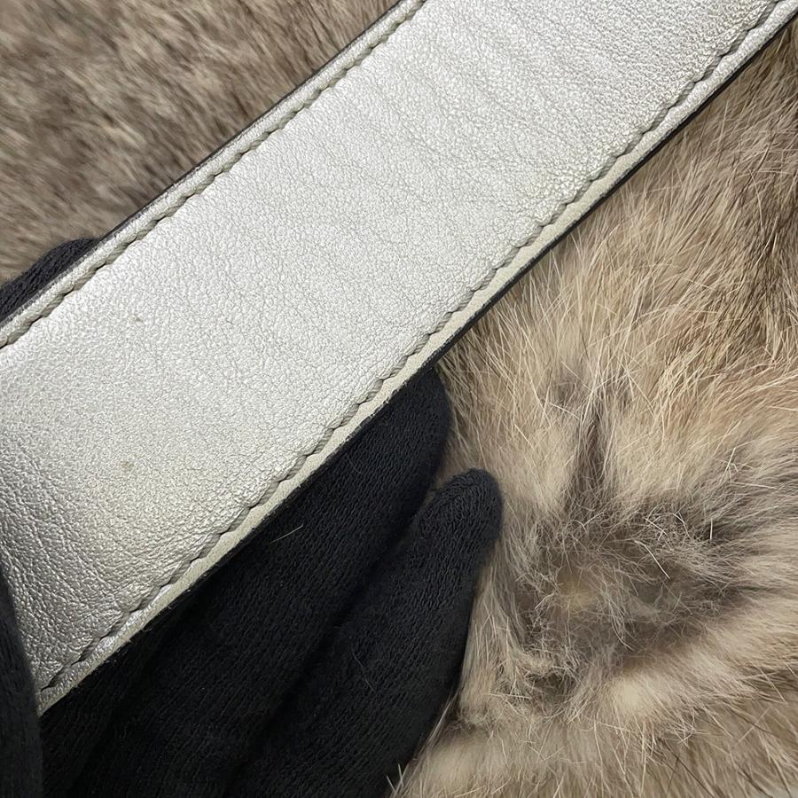 本物 セリーヌ CELINE ラビットファー ショルダーバッグ グレー バッグ 中古 楽天市場】本物 セリーヌ CELINE ラビットファー ショルダーバッグ