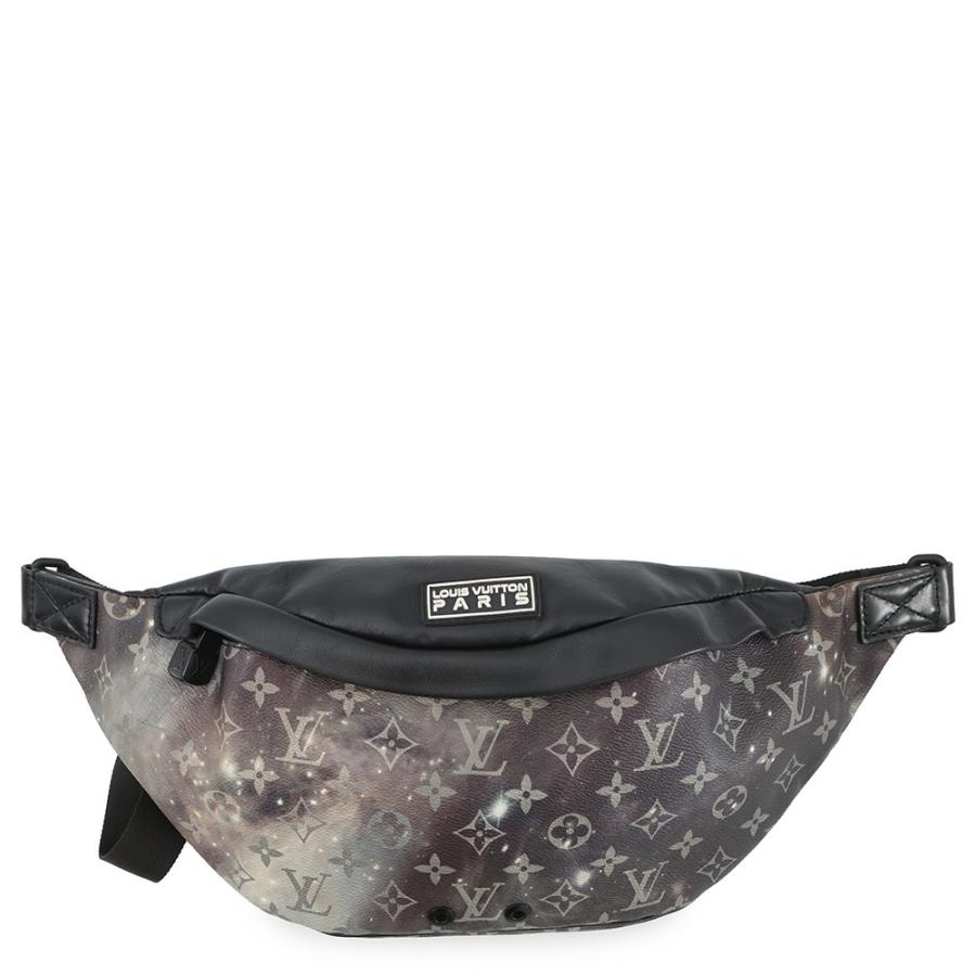 【ちゃんはる】Louis Vuitton ブラックボディバッグ ルイヴィトン ボディバッグ モノグラム・ギャラクシー ディスカバリー