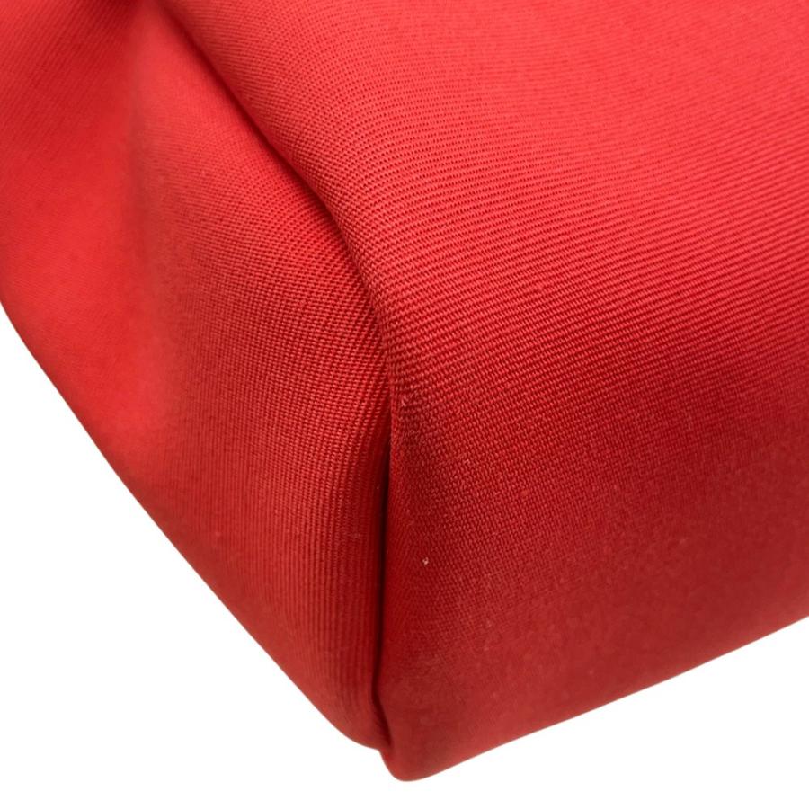 エルメス エールバッグジップPM ルージュセリエ/シルバー金具 トワル