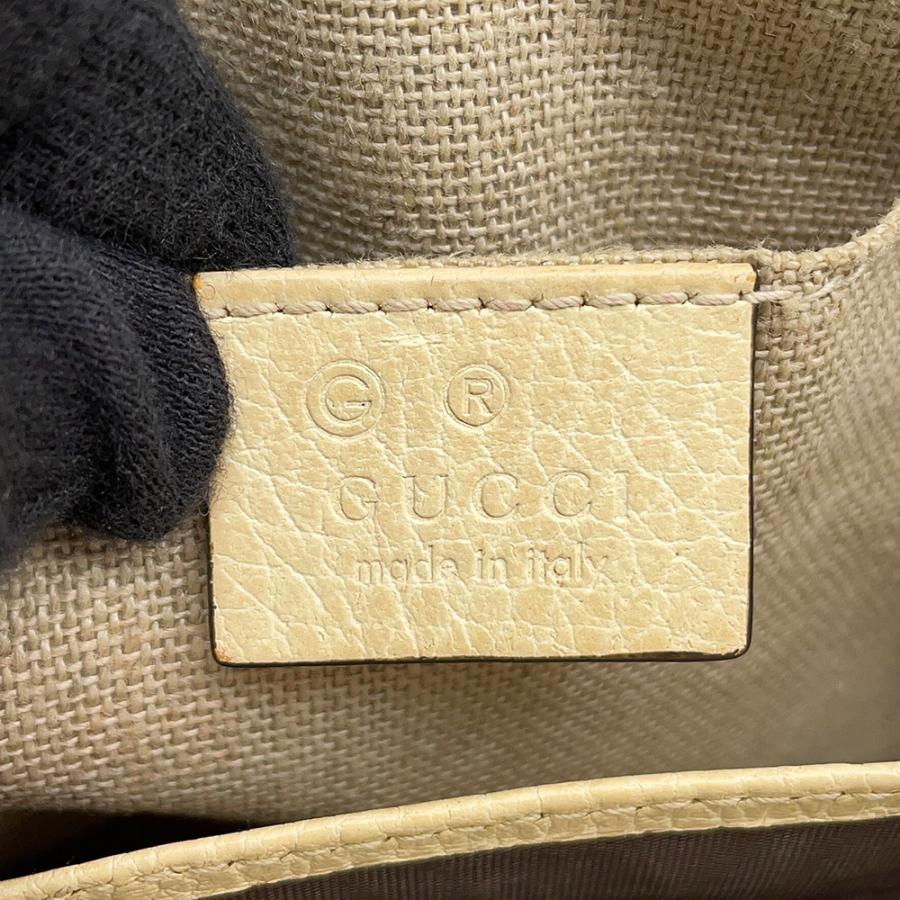 グッチ ショルダーバッグ GGキャンバス/レザー 449413 GUCCI