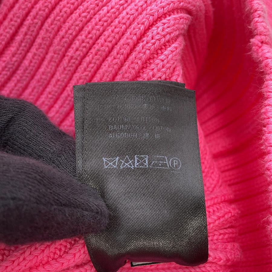 バレンシアガ ニット ロゴ オーバーサイズ ニットセーター メンズサイズXS 583089 BALENCIAGA トップス バレンシアガ ニット ロゴ オーバーサイズ ニットセーター メンズ