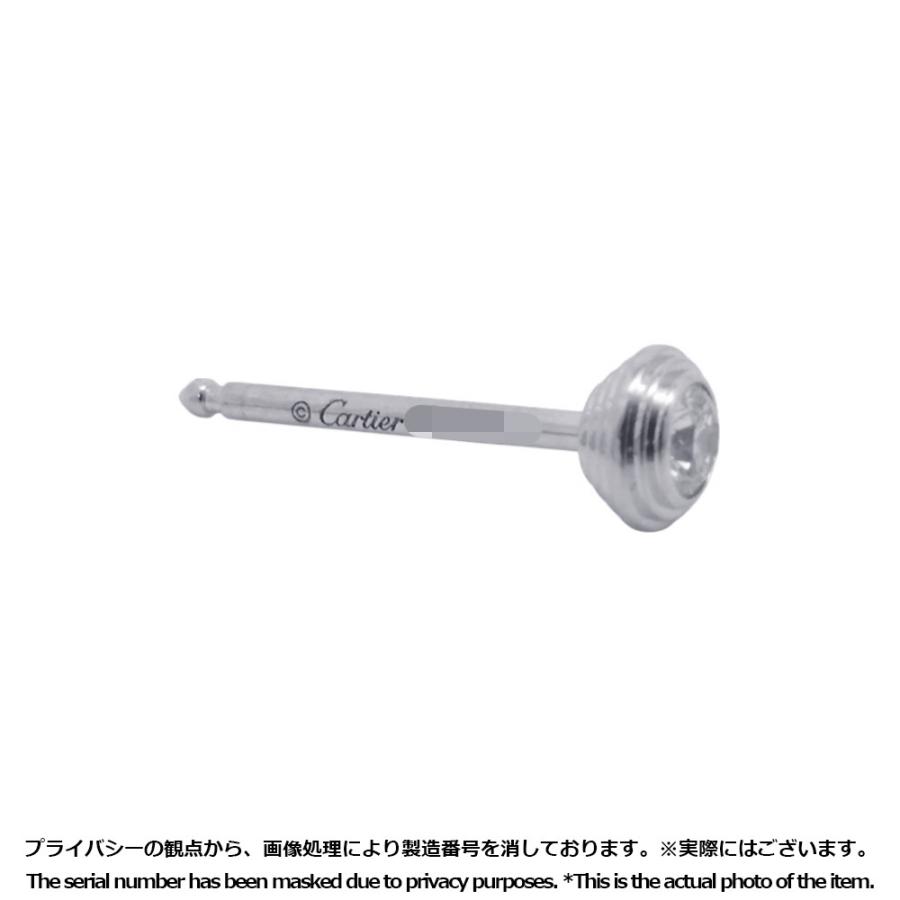 カルティエ ピアス ダムール イヤリング XS ダイヤモンド 2P 計0.08ct