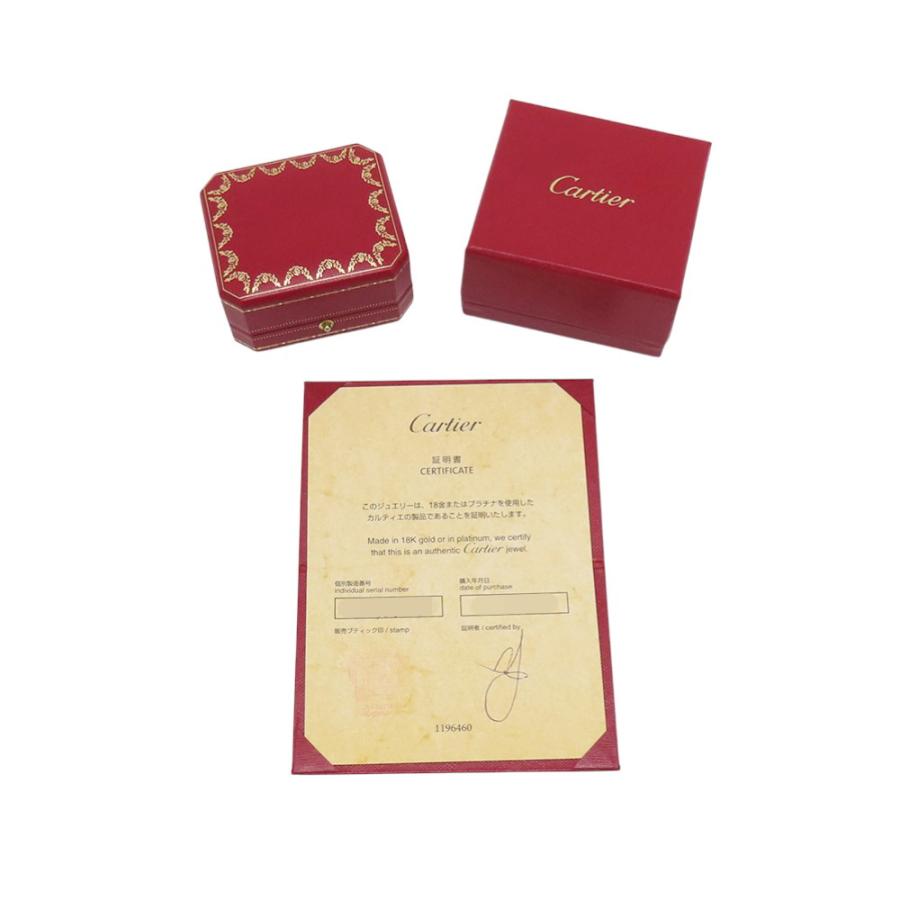 カルティエ ピアス ダムール イヤリング XS ダイヤモンド 2P 計0.08ct