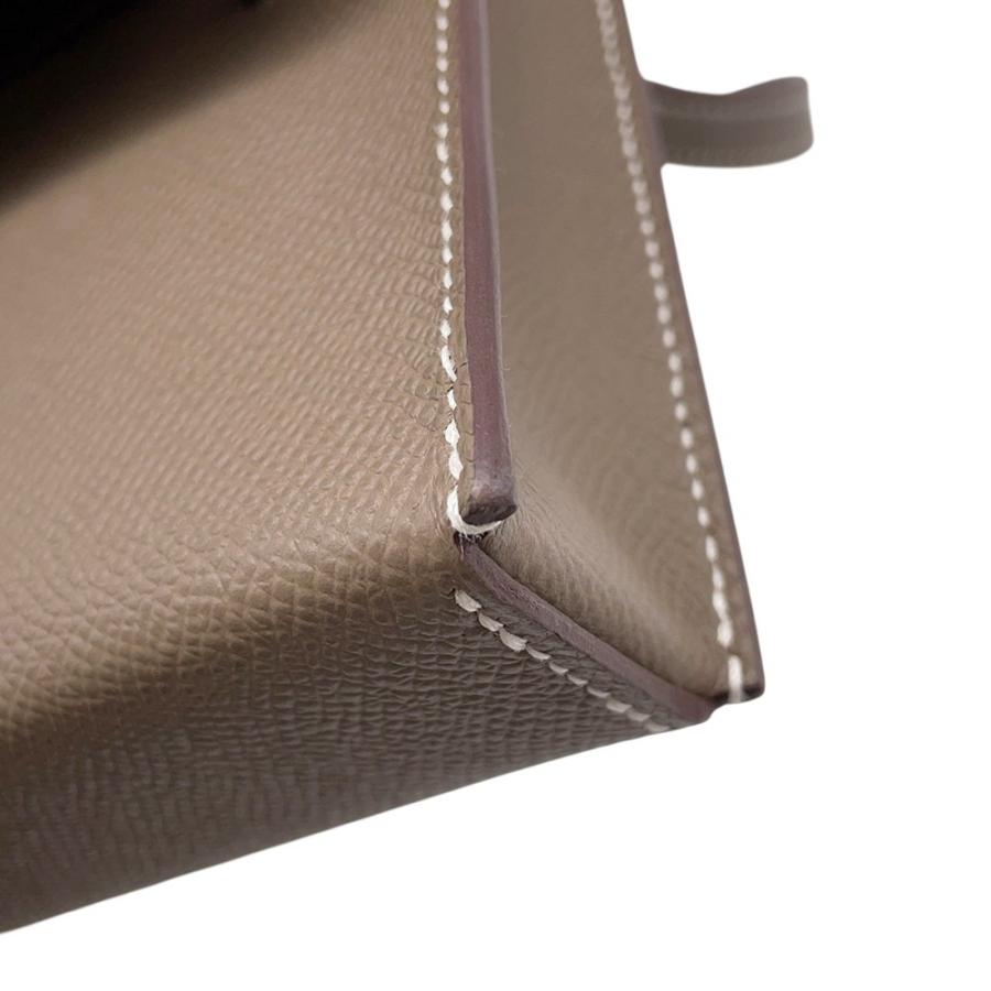 エルメス ショルダーウォレット ナップ トゥーゴー エトゥープ/シルバー金具 エプソン W刻印 財布 エルメス ショルダーウォレット ナップ トゥーゴー エトゥープ