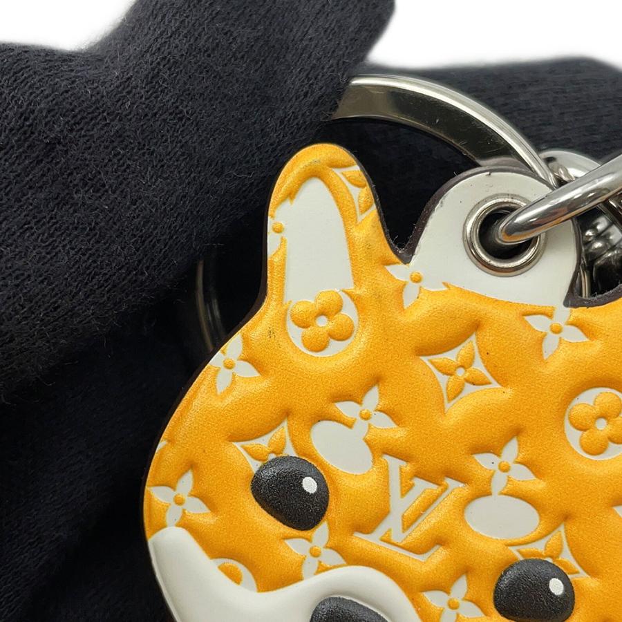ルイヴィトン キーホルダー ポルト クレ・LV シバ モノグラム/ミンク
