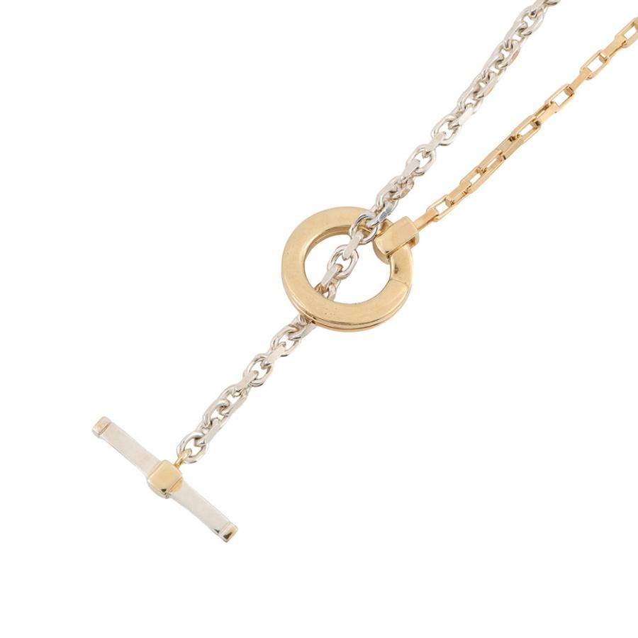 ボッテガヴェネタ ネックレス T字バー チェーン Ag925 754353 BOTTEGA