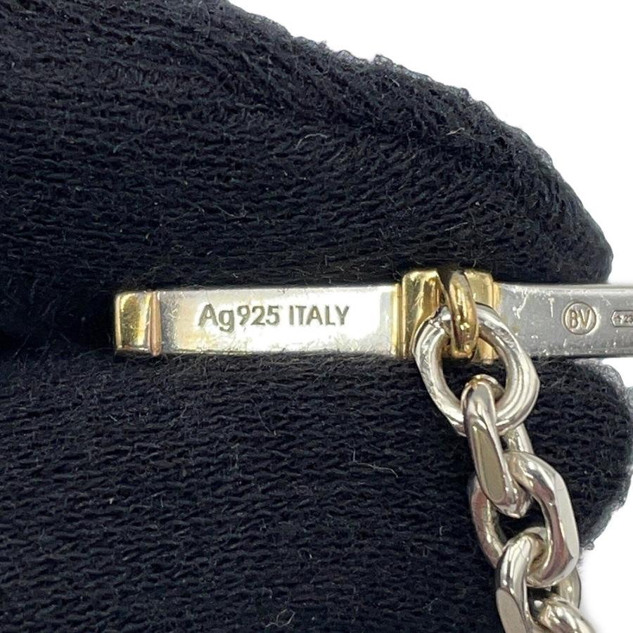 ボッテガヴェネタ ネックレス T字バー チェーン Ag925 754353 BOTTEGA