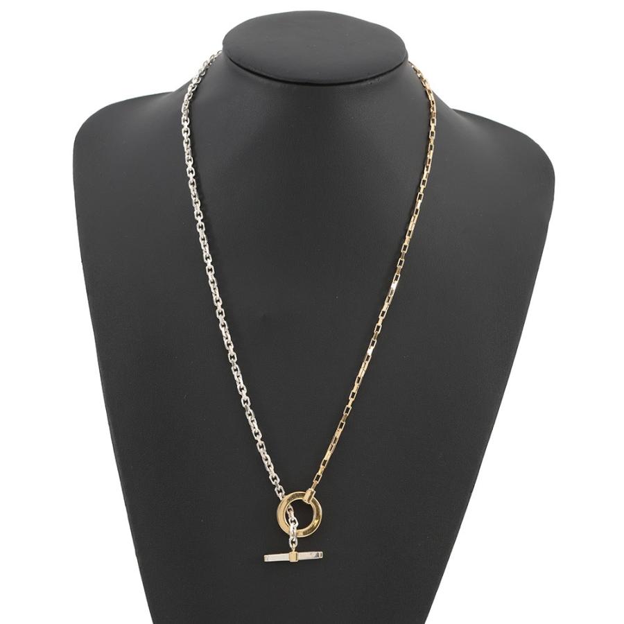 ボッテガヴェネタ ネックレス T字バー チェーン Ag925 754353 BOTTEGA