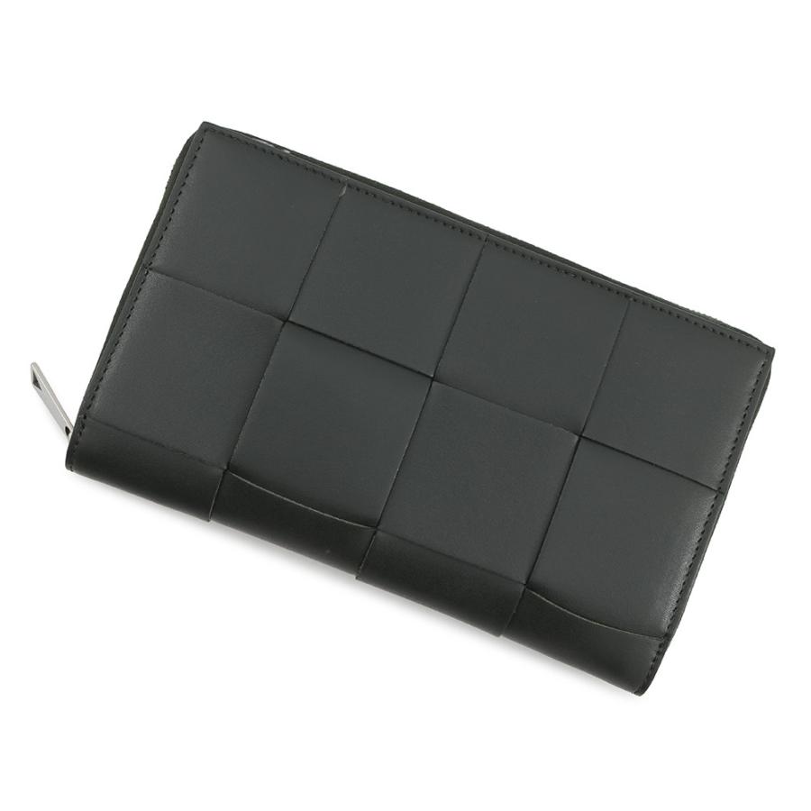 【美品】BOTTEGA VENETA 長財布 カセットマキシイントレチャート ボッテガヴェネタ 長財布 カセット マキシイントレチャート 649607