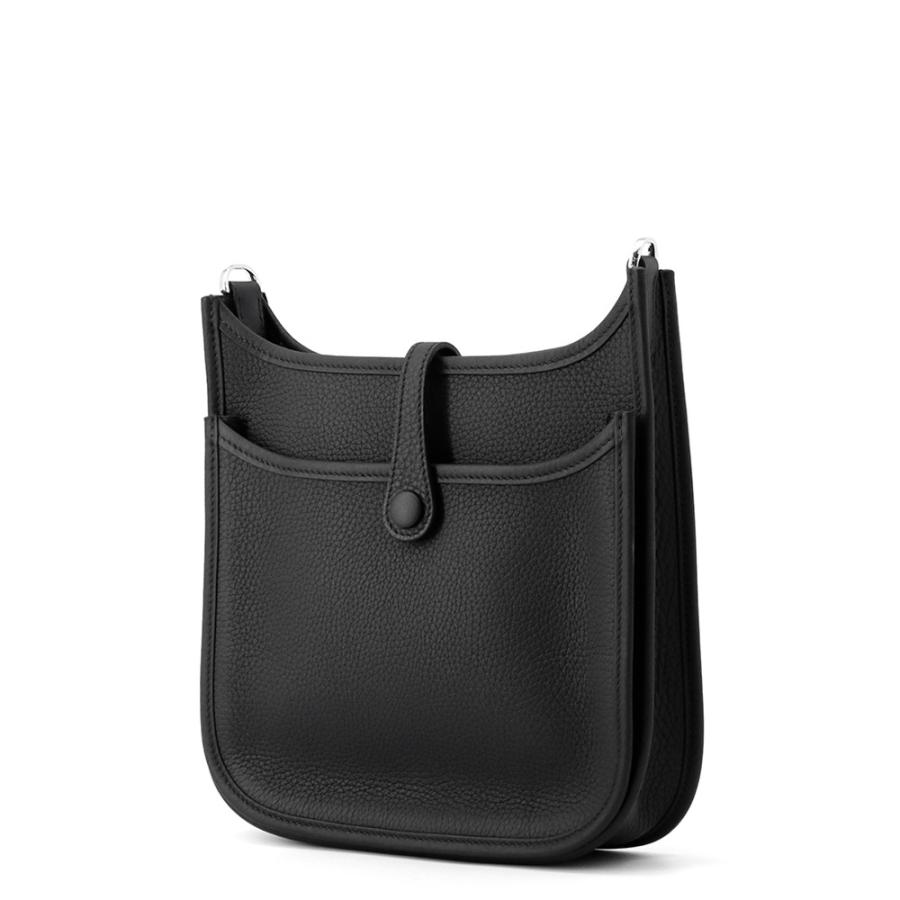 エルメス ショルダーバッグ エブリン3 23 ブラック/シルバー金具