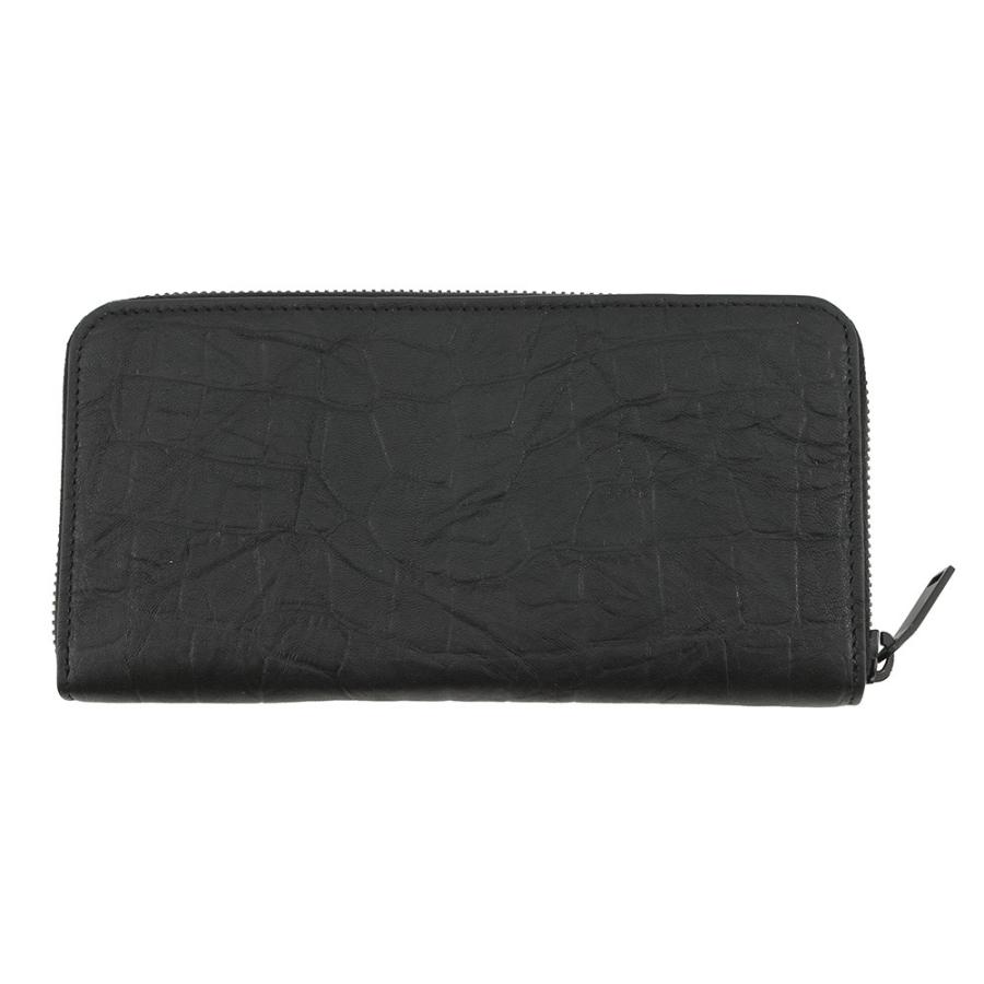 イヴサンローラン 長財布 YSL カサンドラ ラウンドファスナー クロコ型